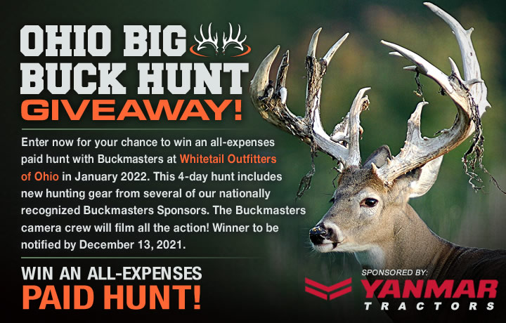 Ohio Big Buck Hunt Giveaway!