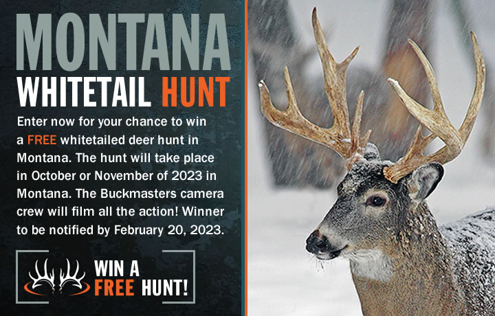 Montana Whitetail Hunt Givaway!