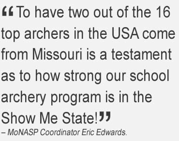 Missouri student archer takes home top NASP World honors