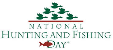 Take someone hunting or fishing Sept. 28